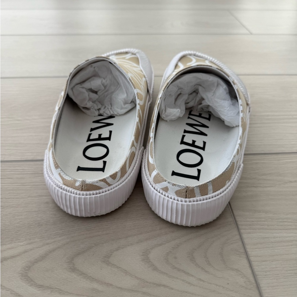 Loewe Canvas Printed Mules - Picture 3 of 8